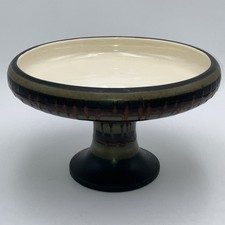 Stoneware Pedestal Dish w/ Hole picture