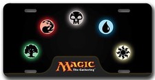 L@@K MTG Magic the Gathering License Plate Vanity Auto Tag  picture