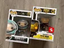 Two Funko Pop Marvel #981 Iron Man 2K & 1313 Mobius Vinyl Figures NEW in Boxes picture
