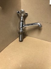 VINTAGE -PEGLER EST 1889-ENGLAND HEAVY BRASS WATER TAP-FAUCET-COLD WATER SPIGOT picture