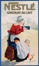Nestle 1920 Vintage Advertisement Poster Art Premium Photo Print 4 Sizes picture