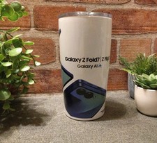 RARE YETI Promotional Samsung Galaxy Z Fold7 Stainless Steel 20oz Travel Mug NEW picture