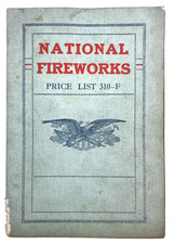 Antique National Fireworks Trade Catalog Price List 30 Pages picture