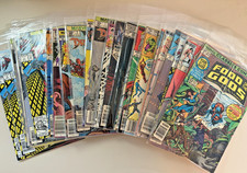 VTG Marvel Comics Lot 20+ Bagged 1980s Magik Falcon Moon Knight Movie Comics picture