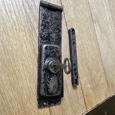 Antique Lock And Key Trademark R.C.E. 1901 picture