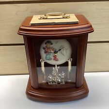 M.J. Hummel 70th Anniversary “Puppy Love” Mantel Clock 1935-2005 NEW OTHER picture