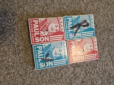Vintage Paul-Son Gaming Supplies Las Vegas Canceled Playing Cards - 4 Deck... picture