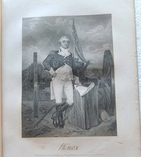 Antique Engraving American  Revolutionary War Hero Knox 1861 Original  picture