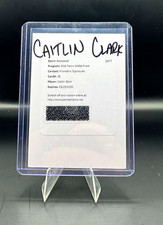 2026 Panini Prizm WNBA Caitlin Clark Prizmatrix Signatures Auto Redemption picture