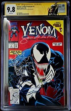 Venom: The Lethal Protector #1🔑 CGC 9.8 SS De La Rosa Signature + Remark 🔥🔥🔥 picture