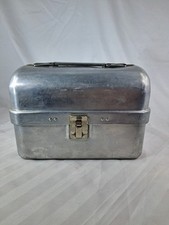 Vintage Leyse Aluminum Co Dome Top Lunchbox Pail Kewaunee WI Miner NO Thermos picture