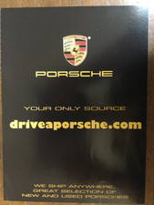 AW 3322 Advertisement 1999 Porsche Dealer driveaporsche.com Your Only Source picture