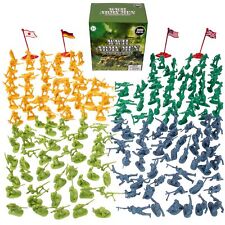 SCS DIRECT 200 -piece set of Army soldiers Big Bucket Army Meme Action Figure so picture