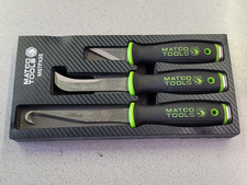 MATCO TOOLS # MSTPX3S - 3 PIECE MECHANICS PRO XKNIFE SET WITH FOAM STORAGE CASE picture