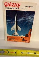 Galaxy Science Fiction Pulp Feb 1951 