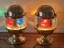 Vintage Swiss Golden Beacon 4 Color Light Lot Of 2 - Please Read (no Rotation) picture