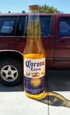 CORONA EXTRA BLOW UP INFLATABLE BEER BOTTLE 72 TALL NEW VINTAGE ORIGINAL picture