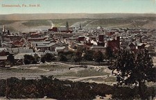 Shenandoah, Penn. PC c. 1910 - Bird's-Eye View - Pub. Valentine & Sons #204991 picture