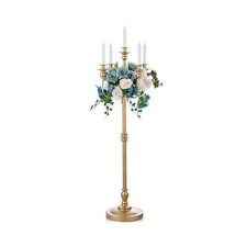 Sziqiqi 50 inch Antique Floor Candelabra Centerpiece Tall Candle Candelabra f... picture