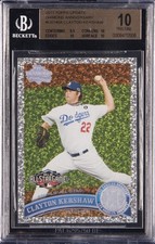 2011 TOPPS UPDATE DIAMOND ANNIVERSARY #US140A CLAYTON KERSHAW BGS 10 picture