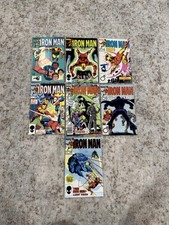 7 Iron Man Comic Lot #184, 185, 187, 188, 193, 196, 198 picture