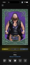 Topps WWE Slam 2026 Money In The Bank Purple Base Otis /25 picture