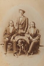 Wild Bill Hickok - Texas Jack - Buffalo Bill Portrait - 1873 - 4 x 6 Photo Print picture