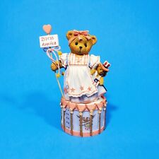 Cherished Teddies DOLLY 4033589 RARE Stars And Stripes Forever Patriotic Bear C picture