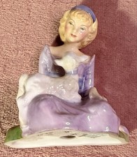 VINTAGE ROYAL DOULTON BONE CHINA MARY HAD A LITTLE LAMB FIGURINE HN2048 ©1948  picture