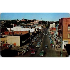 The Main Street of Pullman in Washington Vintage Postcard SP6-20 picture