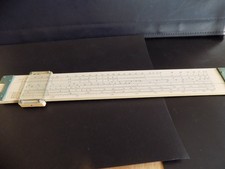 Vintage Keuffel and Esser Slide Rule  4092-3S with Leather Case picture