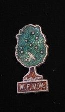 Vintage Enamel Pin World Federation of Methodist Women W.F.M.W  picture