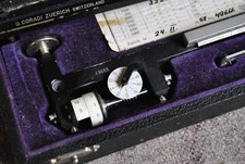 Vintage Measuring Device PLANIMETER G. CORADI ZUERICH SWITZERLAND 1958 picture