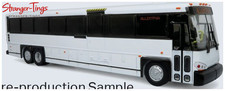 Iconic Replicas MCI D4500CT Coach: Blank White ABS Plastic 1:50 picture