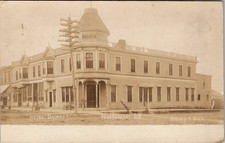 Hotel Dumont Woonsocket South Dakota Building 1910s Real Photo RPPC picture