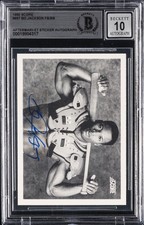 1990 SCORE #697 BO JACKSON BGS 10 picture