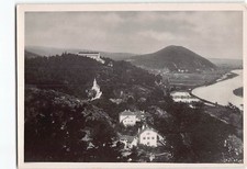 Postcard Distant view of Walhalla Donaustauf Germany picture