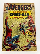 The Avengers #11 (Marvel Comics December 1964) 1ST Meeting Spider-Man & Avengers picture