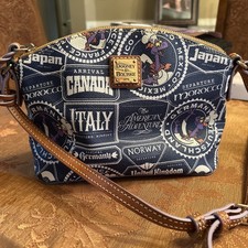 Disney Parks Dooney and Bourke - 2017 Epcot Food And Wine Festival Purse Figment picture