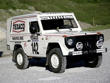 Cars 1983 mercedes benz g klasse 280 ge paris dakar w460 Art Print Poster 11x17 picture