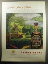 1954 Chivas Regal Scotch Advertisement picture