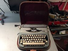 Vintage Typewriter Royal Royalite Rare Portable Leather Bag picture