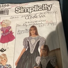Vintage Simplicity Pattern #9465 Size A  picture