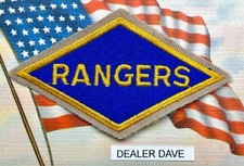 Dealer Dave Military RANGER BATTALION, NICE REPRO, LOZENGE, DIAMOND MINT (1120) picture