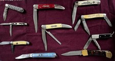 Vintage Pocket Knife Lot (10) All USA Made Famous Makers Mostly Multiblade picture