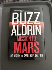 Buzz Aldrin Autographed Hardback Book NASA Space Astronaut 