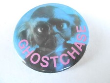 VINTAGE PINBACK BUTTON #102-100 - 1987 GHOSTCHASE movie picture