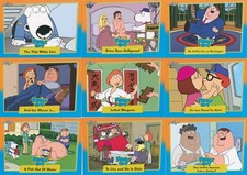 HTF 2011 Leaf Family Guy Complete 50 Card Set in Original Box, NO CHASE Cards picture