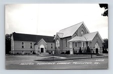 Postcard IL Princeton Illinois Mission Covenant Church RPPC Real Photo AN11 picture
