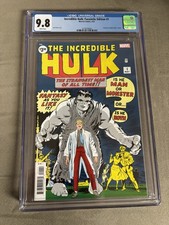 The Incredible Hulk #1 CGC 9.8 Facsimile Reprint 1962 1st Appearance Hulk. MCU picture